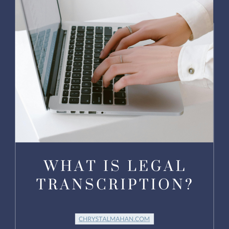 What is Legal Transcription?
