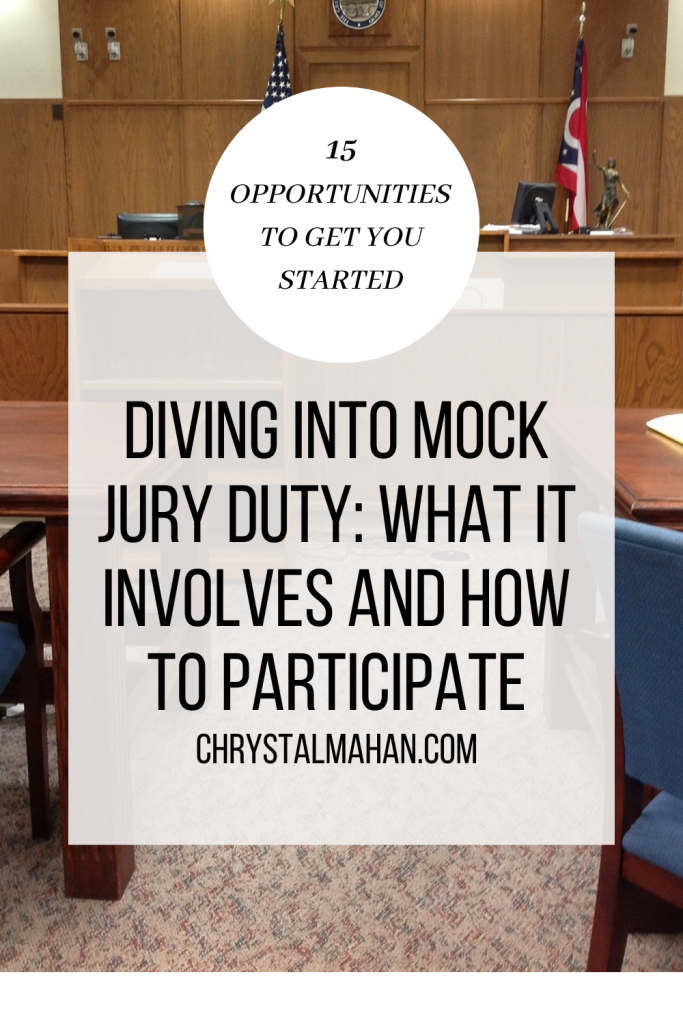 Diving into Mock Jury Duty: What It Involves and How to Participate