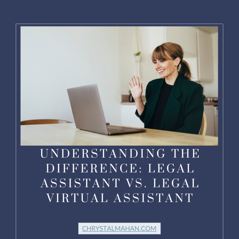 Understanding the Difference: Legal Assistant vs. Legal Virtual Assistant