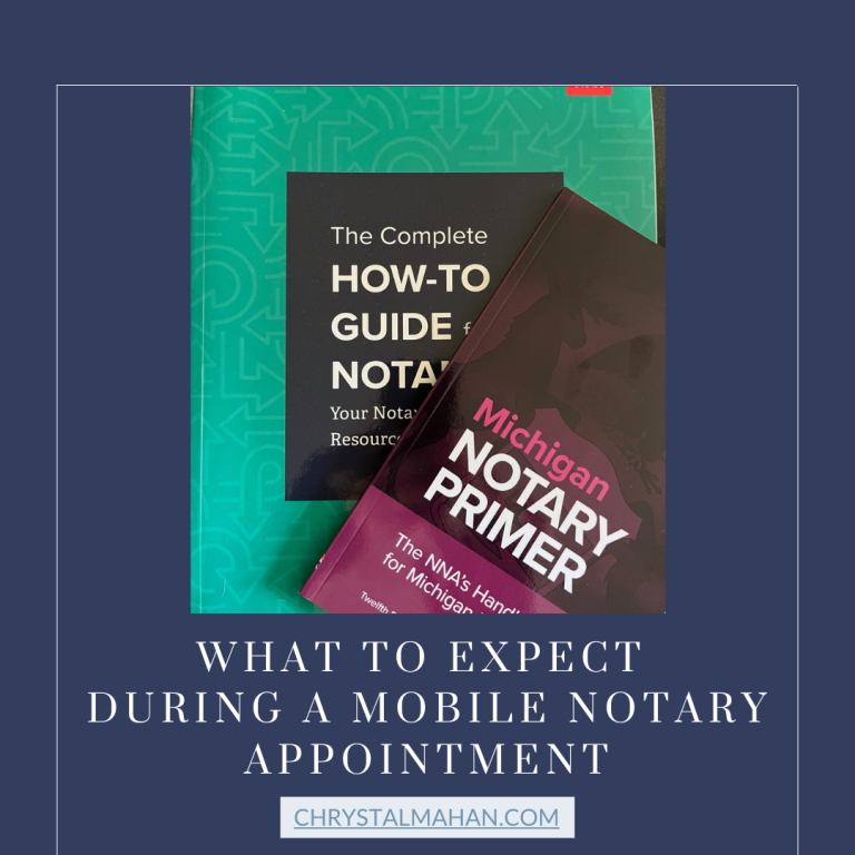 What to Expect During a Mobile Notary Appointment