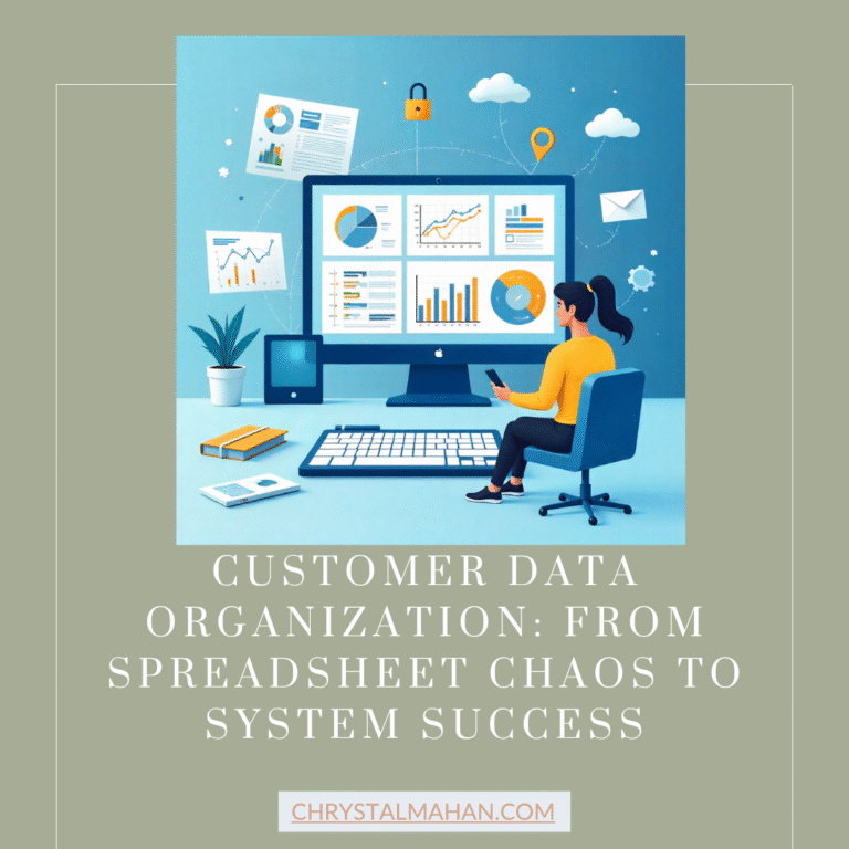Customer Data Organization: From Spreadsheet Chaos to System Success