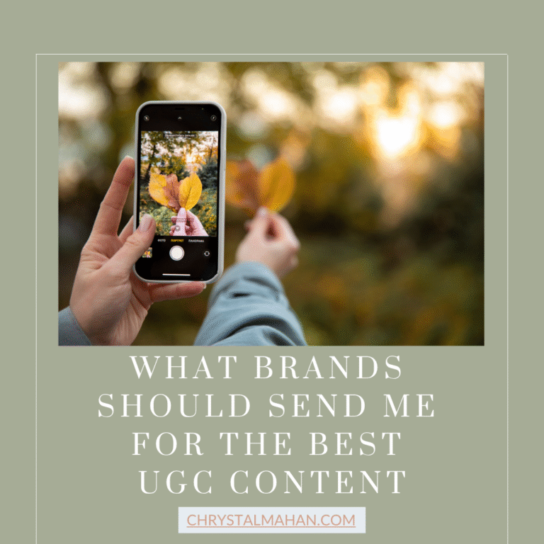 What Brands Should Send Me for the Best UGC Content