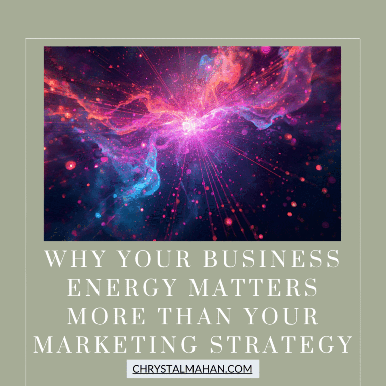 Why Your Business Energy Matters More Than Your Marketing Strategy